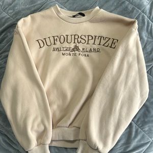 Tan Sweater Dufourspitze Switzerland Medium